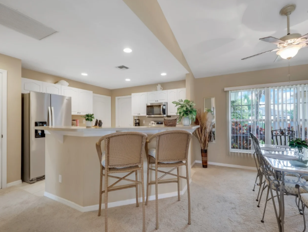 Waterfront Retreat in Northeast Cape Coral Three Bedroom with Private Pool